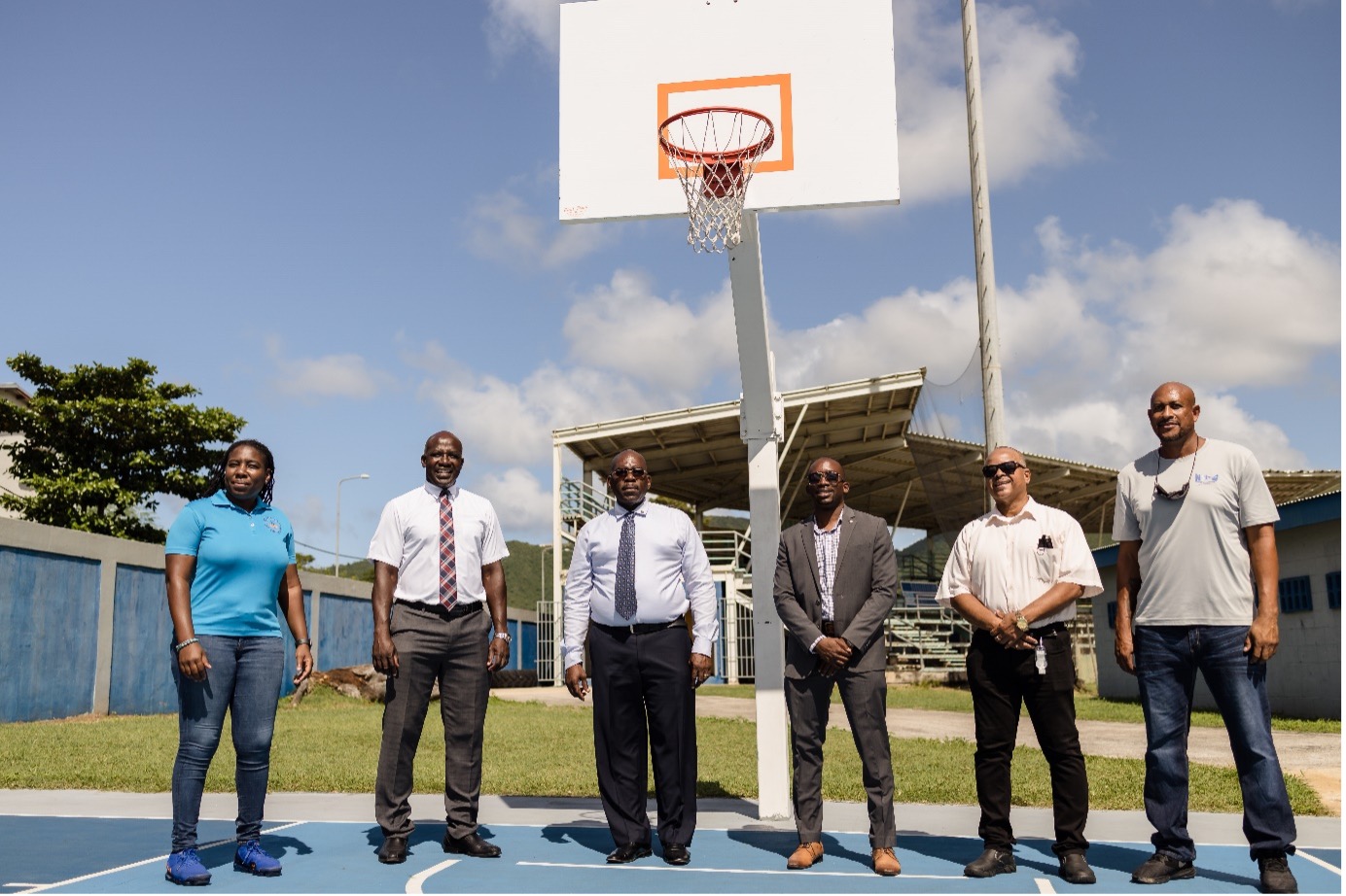 John Cooper Jose Lake Ballpark’s basketball court renovated by SMMC