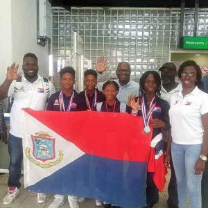 Team St. Maarten competes in NACAC Under 13 Meet